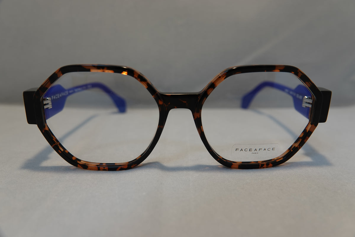 FACE À FACE WIDE 2 Tortoise Eyeglasses | Ann's Eyewear