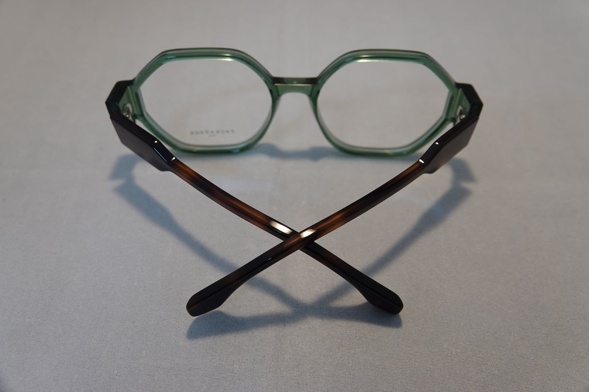 FACE À FACE WIDE 2 Sea Green Eyeglasses | Ann's Eyewear