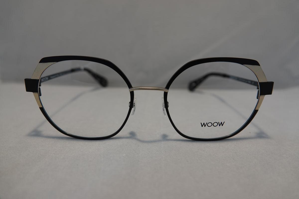 WOOW DOUBLE SIX 1 Black & Silver Eyeglasses | Ann's