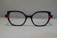 FACE À FACE TANGRAM 1 Navy Eyeglasses | Ann's Eyewear